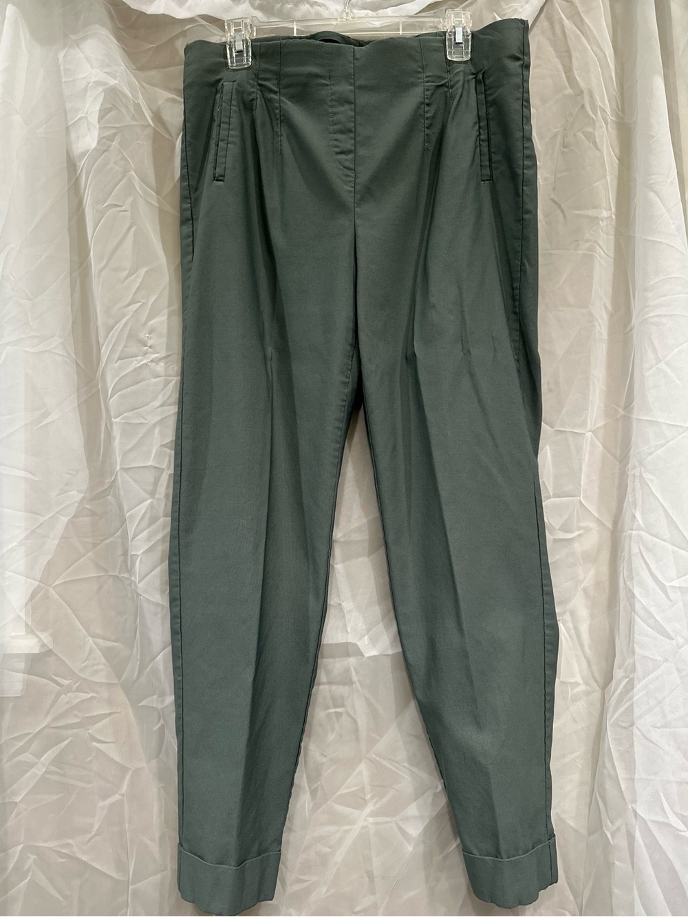 Tribal Smoke Green Tapered Pants